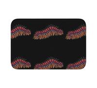 YYHWHJDE Terrible Centipede Picture Tapis de sol en velours avec bord verrouillable pour chambre à coucher, salon, dortoir, décoration de la maison