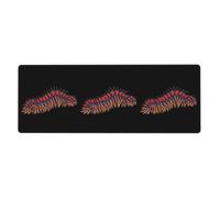 YYHWHJDE Terrible Centipede Tapis de souris extra large, clavier de jeu antidérapant pour bureau d'ordinateur, version épaisse, 30,5 x 80 cm