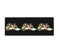 YYHWHJDE Textbooks Among Toys Tapis de souris extra large pour ordinateur de bureau antidérapant Version épaisse 30,5 x 80 cm