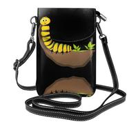 YYHWHJDE The Adventurous Caterpillar Picture Téléphone portable pour femme avec prépuce en cuir et bandoulière réglable