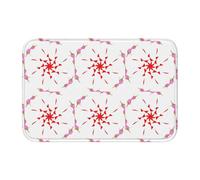 YYHWHJDE The Bourgeon and Turning Flower Picture Crystal Velvet Lock Edge Tapis de sol, tapis de chambre, salon, dortoir, décoration de la maison