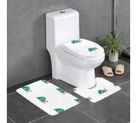 YYHWHJDE The Boy and The Fox in The Tent Picture Lot de 3 tapis de sol pour salle de bain Tapis de douche antidérapant à séchage rapide
