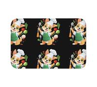 YYHWHJDE The Chef of The Culinary World Picture Crystal Velvet Lock Edge Tapis de sol, tapis de chambre, salon, dortoir, décoration de la maison
