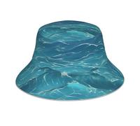 YYHWHJDE The Deep Blue Sea Chapeau bob réfléchissant unisexe léger, respirant, pliable