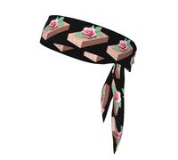 YYHWHJDE The Everlasting Rose Brick Prints Foulard de sport double face à séchage rapide, évacuation de l'humidité pour femmes, filles et hommes