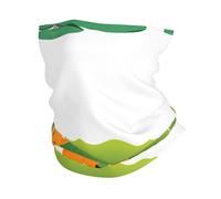 YYHWHJDE The Fox on the Lotus Leaf Picture Outdoor Foulard multifonctionnel pour le sport respirant absorbant la transpiration convient aux hommes et aux femmes
