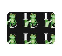 YYHWHJDE The Frog Prince who Said he Loved You Picture Tapis de sol en velours avec bordure verrouillable pour chambre à coucher, salon, dortoir