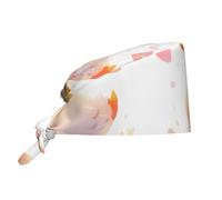 YYHWHJDE The Kind Little White Duck Bonnet de chef pour homme et femme, réglable, respirant