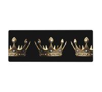 YYHWHJDE The King's Crown Prints Tapis de souris extra large 30,5 x 80 cm pour l'apprentissage des jeux au bureau