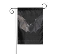 YYHWHJDE The Lights in the dark Tableau de jardin mât de drapeau extérieur décoration de cour double face 30,5 x 45,7 cm