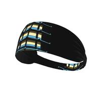 YYHWHJDE The Magnificent Drum Tower Bandeau de sport pour femme Résistant à la transpiration Bandeau élastique