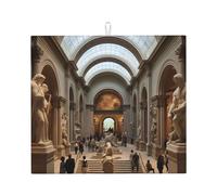 YYHWHJDE The Metropolitan Museum of Art in New York Tapis de cuisine absorbant en microfibre super absorbante, antidérapant