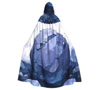 YYHWHJDE The pressure of the stone Picture Cape à capuche pour adulte pour jeux de rôle, costumes et fêtes à thème