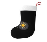Yyhwhjde The Shining Sun Picture Chaussettes décoratives de Noël pour remplir de petits cadeaux tels que des bonbons et des petits jouets