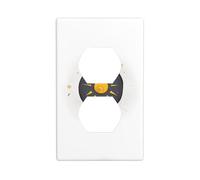 YYHWHJDE The Shining Sun Picture Panneau mural double prise électrique incassable et durable 11,4 x 7 cm