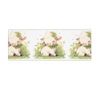 YYHWHJDE The Shy Little Sheep Prints Tapis de souris extra large pour ordinateur, bureau, clavier de jeu, version épaisse, 30,5 x 80 cm