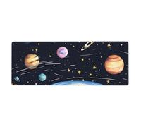 YYHWHJDE The Solar Family Tapis de souris extra large 30,5 x 80 cm pour ordinateurs de bureau, ordinateurs portables, ordinateurs personnels