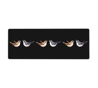 YYHWHJDE The Sparrows and Swallows are Singing Picture Tapis de souris extra large pour ordinateur de bureau d'ordinateur Clavier de jeu antidérapant Version épaisse 30,5 x 80 cm
