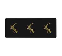 YYHWHJDE The Terrifying Gecko Picture Tapis de souris extra large antidérapant pour clavier de jeu d'ordinateur Version épaisse 30,5 x 80 cm