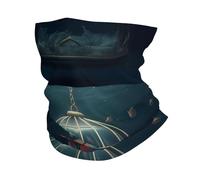 YYHWHJDE Trapped Goldfish Picture Foulard multifonction pour sports d'extérieur respirant absorbant la transpiration convient aux hommes et aux femmes