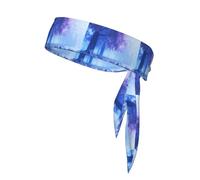 YYHWHJDE Tree After Rain Foulard de sport double face à séchage rapide, évacuation de l'humidité pour femmes, filles et hommes