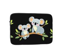 YYHWHJDE Une paire de housses colorées Koalas résistantes aux chocs pour ordinateur portable de 10" pour homme et femme, voyage d'affaires, école et bureau usage quotidien