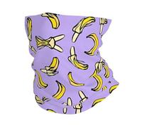 YYHWHJDE Unique Banana Fruit Prints Couvre-lit de sport multifonction - Couvre-tête et cou élastique sans couture pour randonnée, cyclisme et voyage
