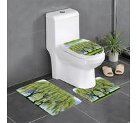 YYHWHJDE Willow Tree Lot de 3 tapis de sol antidérapants à séchage rapide pour salle de bain