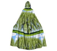 YYHWHJDE Willow Tree Prints Halloween Cape à capuche pour homme et femme