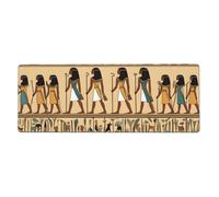 YYHWHJDE Women in Ancient Egypt Prints Tapis de souris extra large pour ordinateur de bureau Clavier de jeu Version épaisse 30,5 x 80 cm