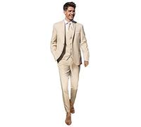 YYI Costumes de Mariage pour Hommes d'affaires de 3 pièces pour Hommes Costumes Hommes marié smokings Formelles
