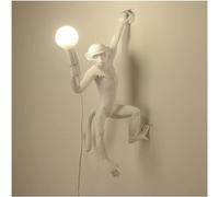 YYingYYue Lampe De Singe Drôle, Application Murale en Résine, Lampe Murale Créative Moderne, Lumière Murale De Décoration Intérieure, Luminaire d'art Industriel for Le Couloir du Salon du Salon,A