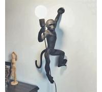YYingYYue Lampe De Singe Drôle, Application Murale en Résine, Lampe Murale Créative Moderne, Lumière Murale De Décoration Intérieure, Luminaire d'art Industriel for Le Couloir du Salon du Salon,B