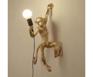 YYingYYue Lampe De Singe Drôle, Application Murale en Résine, Lampe Murale Créative Moderne, Lumière Murale De Décoration Intérieure, Luminaire d'art Industriel for Le Couloir du Salon du Salon,C