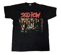 YYJ Skid Row Band Group Photo Black Men T-Shirt Black L