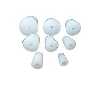 YYJzsw Bouchon En Silicone Avec Trou Résistance Acide Et Alcali Gel De Silice Solide De Qualité Alimentaire Bouchon De Bouteille De Vin Rouge Bouchon De Tube Avec Trou(No.11 4pcs)