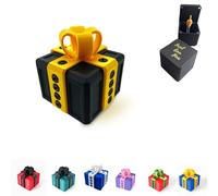 YYKDDP Ce Coffret-Cadeau Surprise renferme Une Farce inattendue. Le modèle Original avec Le Doigt d'honneur ajoute Une Touche malicieuse, ce Qui en Fait Un Coffret-Cadeau particulièrement agaçant.