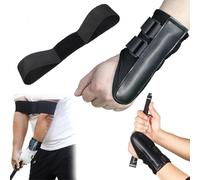 YYKDDP Set d'Entraînement de Swing de Golf 2-en-1 - Inclut Attelle de Poignet et Support de Bras pour Corriger et Améliorer Le Swing, Idéal pour Débutants et Confirmés