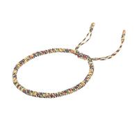 YYKSYDPT Bracelet Porte-Bonheur Tibétain+Cadeau Bouddhiste!Bracelet Corde Fait à La Main Bracelets D'amitié Tressés Pour Femme Homme Style Tibet-Bracelets Réglable (Cinq couleurs)