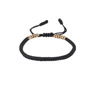 YYKSYDPT Bracelet Porte-Bonheur Tibétain+Cadeau Bouddhiste!Bracelet Corde Fait à La Main Bracelets D'amitié Tressés Pour Femme Homme Style Tibet-Bracelets Réglable (Cinq couleurs plus le noir)