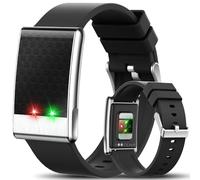 YYKY 2026 Bracelet Connecté sans Écran, Montre Connectée ECG+HRV/IMC/Lipides/Acide Urique, Smart Band avec Tension Arterielle Sommeil Cardiaque Corporelle, Rappel D'appel/SMS, 120+ Multisports, IP68