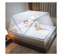 YYLDPFDC Tente Moustiquaire pour Chambre À Coucher, Moustiquaire Pliable Lit 2 Places, Tente De Moustiquaire pour Bébé, Installation Facile, Maille Fine, pour Chambre À Coucher, Camping
