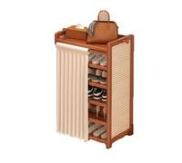 YYLMKMFC Armoire à Chaussures à Plusieurs étages, Porte d'entrée de Maison, étagère à Chaussures Occupant Une Petite Zone de Rangement, Armoire Simple Anti-poussière(Medium)