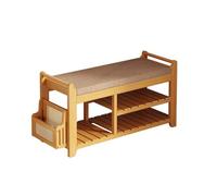 YYLMKMFC Armoire à Chaussures, Hall d'entrée, Tabouret à Langer, Portant Un Long Banc, canapé, Support intégré for la Maison(Orange)