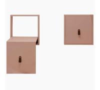 YYLMKMFC Chaise Pliante en Bois Massif, Tabouret à Langer Invisible Mural, Banc Pliant Fin en Bois Massif, Tabouret d'entrée caché(M)