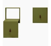 YYLMKMFC Chaise Pliante en Bois Massif, Tabouret à Langer Invisible Mural, Banc Pliant Fin en Bois Massif, Tabouret d'entrée caché(L)