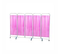 YYLMKMFC Écran de confidentialité médical étanche de 6 Pieds - Cloison à 4 Panneaux for Salons de beauté, hôpitaux, cliniques et salles de Massage(Color-3,5-Panel)