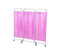 YYLMKMFC Écran de confidentialité médical étanche de 6 Pieds - Cloison à 4 Panneaux for Salons de beauté, hôpitaux, cliniques et salles de Massage(Color-3,3-Panel)