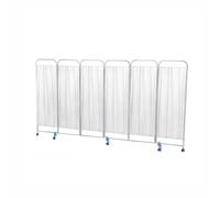 YYLMKMFC Écran de confidentialité médical étanche de 6 Pieds - Cloison à 4 Panneaux for Salons de beauté, hôpitaux, cliniques et salles de Massage(Color-1,6-Panel)