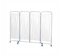 YYLMKMFC Écran de confidentialité médical étanche de 6 Pieds - Cloison à 4 Panneaux for Salons de beauté, hôpitaux, cliniques et salles de Massage(Color-1,4-Panel)